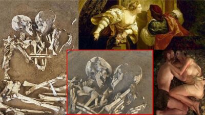“Valdaro’s lovers” discovered by archaeologists at a Neolithic tomb in Italy