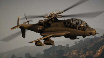 AH-56 Cheyenne: High-speed combat helicopters for fast maneuvering on the battlefield