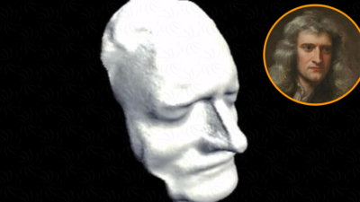 “Death Mask” reveals the true face of Isaac Newton