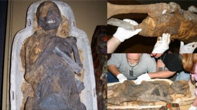 Discovered 4,000-year-old mummy of a poor woman not in her own coffin in China