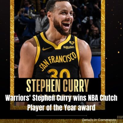 Warriors’ Stephen Curry wins NBA Clutch Player of the Year award