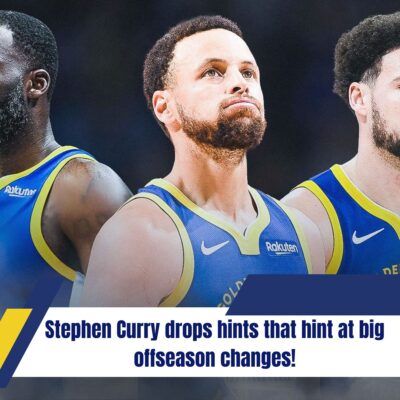 Stephen Curry drops hints that hint at big offseason changes!
