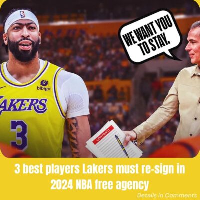 3 best players Lakers must re-sign in 2024 NBA free agency