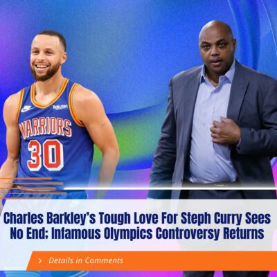 Charles Barkley’s Tough Love For Steph Curry Sees No End; Infamous Olympics Controversy Returns