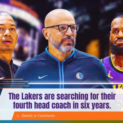 The Lakers are searching for their fourth head coach in six years.