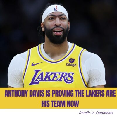 Anthony Davis is proving the Lakers are his team now