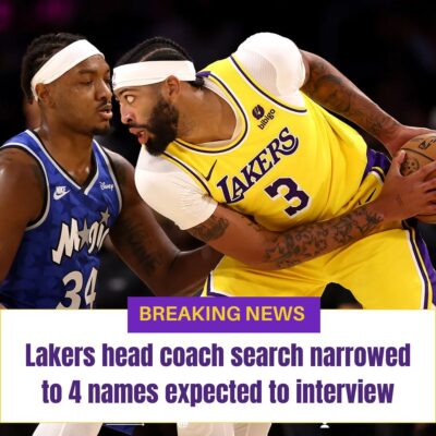 Lakers head coach search narrowed to 4 names expected to interview